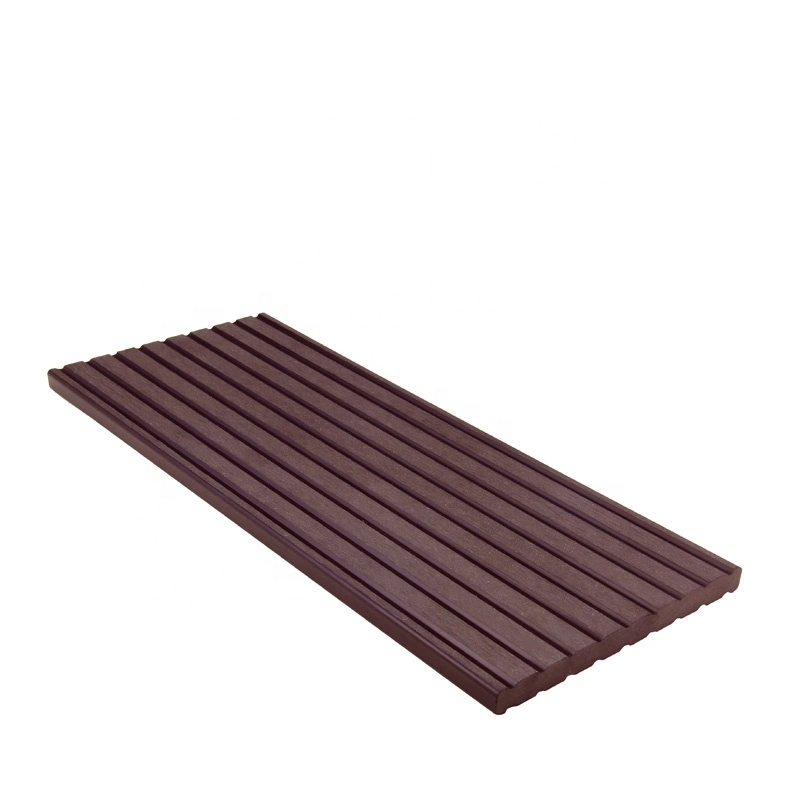 Outdoor Using Wood Composite Solid Garden Fence Plastic WPC Wall Cladding Engineered Plastic Wall Panel